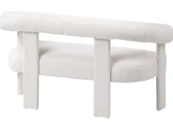 Online Sofa dla 2 osób ILBRO Boucle Złamana biel Sofy Tapicerowane|Sofy Dwuosobowe