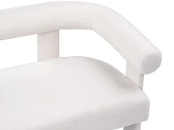 Online Sofa dla 2 osób ILBRO Boucle Złamana biel Sofy Tapicerowane|Sofy Dwuosobowe