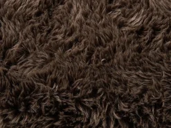 New Sofa dla 2 osób ILBRO Sztuczne futro Ciemno Sofy Tapicerowane|Sofy Dwuosobowe