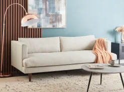 Best Sofa dla 3 osób JARPEN Jasnobeżowy Sofy Tapicerowane|Wszystkie Sofy