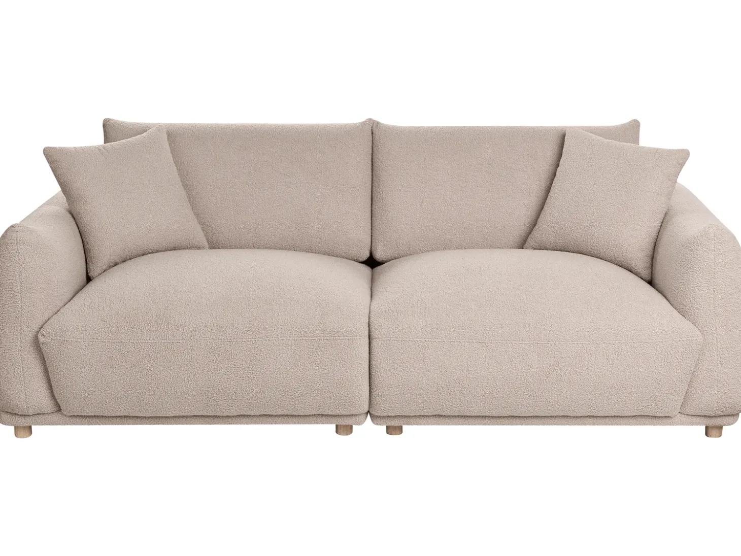 Outlet Sofa dla 3 osób JUBEK Boucle Sofy Tapicerowane|Kolekcje Sof