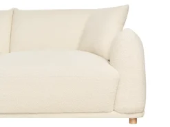 Hot Sofa dla 3 osób JUBEK Boucle Złamana biel Sofy Tapicerowane|Kolekcje Sof