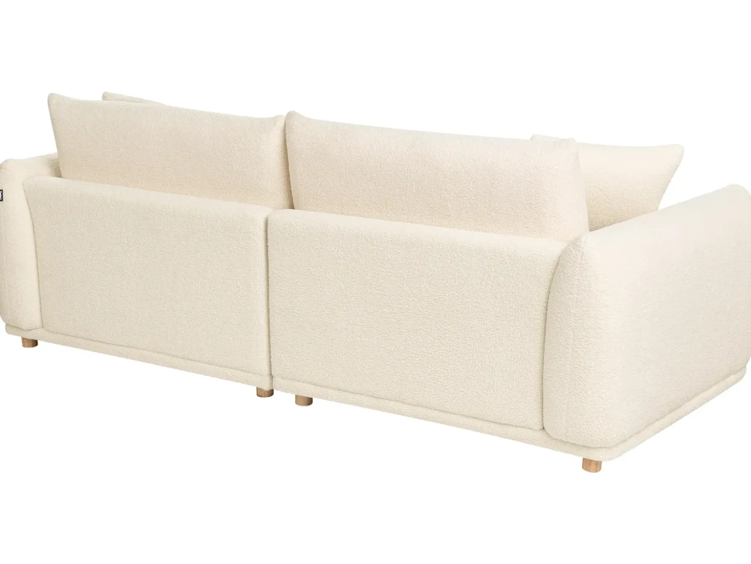 Hot Sofa dla 3 osób JUBEK Boucle Złamana biel Sofy Tapicerowane|Kolekcje Sof