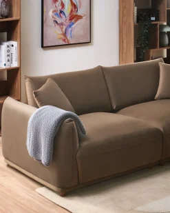 Sofa dla 3 osób JUBEK Welur Sofy Tapicerowane|Kolekcje Sof