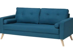 Sale Sofa dla 2 osób KALMAR Morski Sofy Tapicerowane|Sofy Dwuosobowe