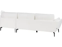 Clearance Sofa dla 3 osób KANSSELI Boucle Biały Sofy Tapicerowane|Wszystkie Sofy