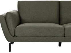 Best Sofa dla 3 osób KANSSELI Ciemnozielony Sofy Tapicerowane|Wszystkie Sofy