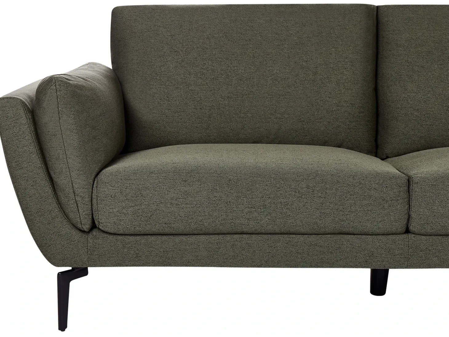 Best Sofa dla 3 osób KANSSELI Ciemnozielony Sofy Tapicerowane|Wszystkie Sofy