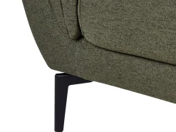 Best Sofa dla 3 osób KANSSELI Ciemnozielony Sofy Tapicerowane|Wszystkie Sofy
