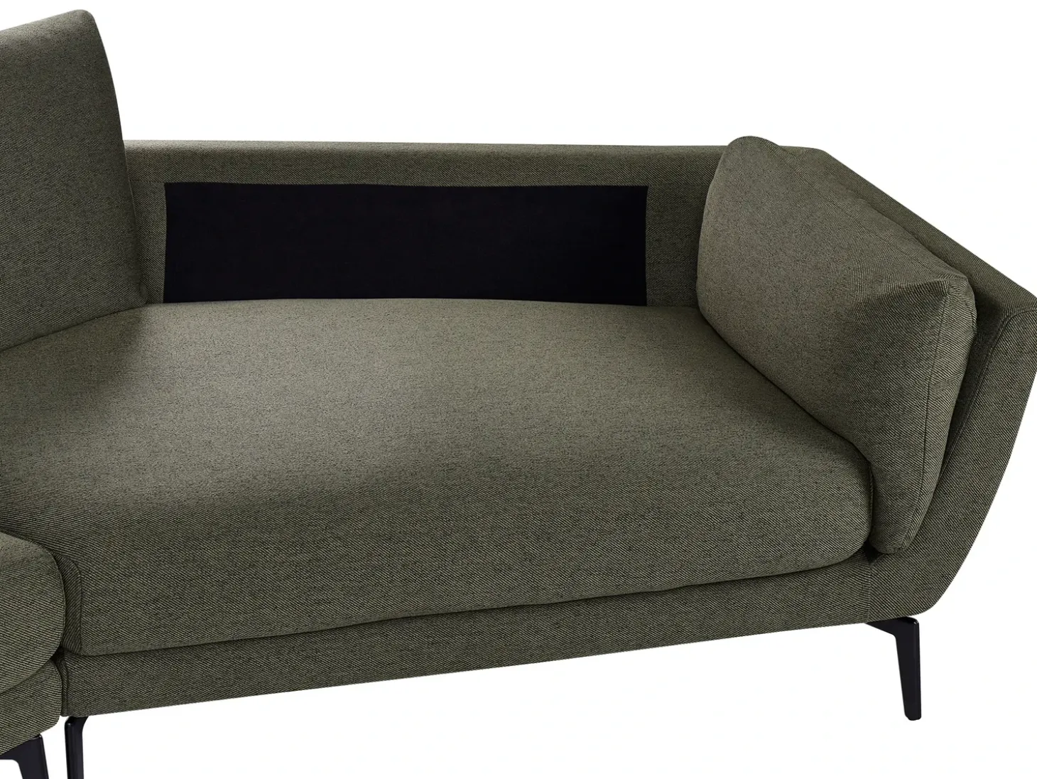 Best Sofa dla 3 osób KANSSELI Ciemnozielony Sofy Tapicerowane|Wszystkie Sofy