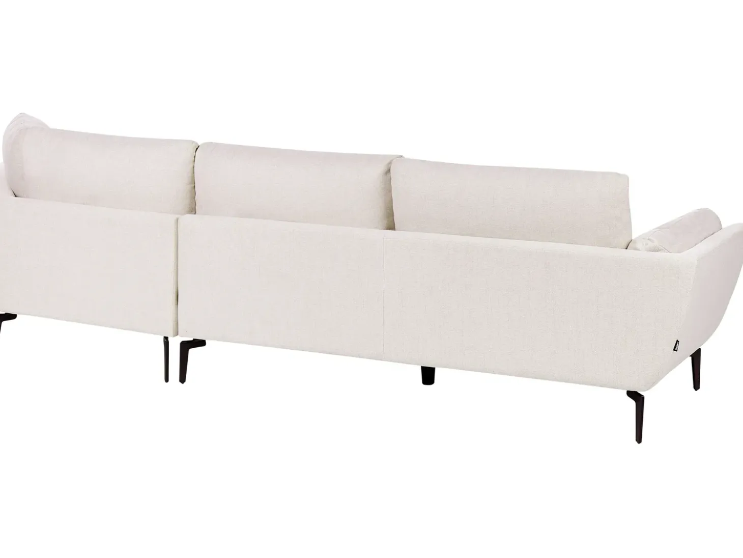 Online Sofa dla 3 osób KANSSELI Jasnobeżowy Sofy Tapicerowane|Wszystkie Sofy