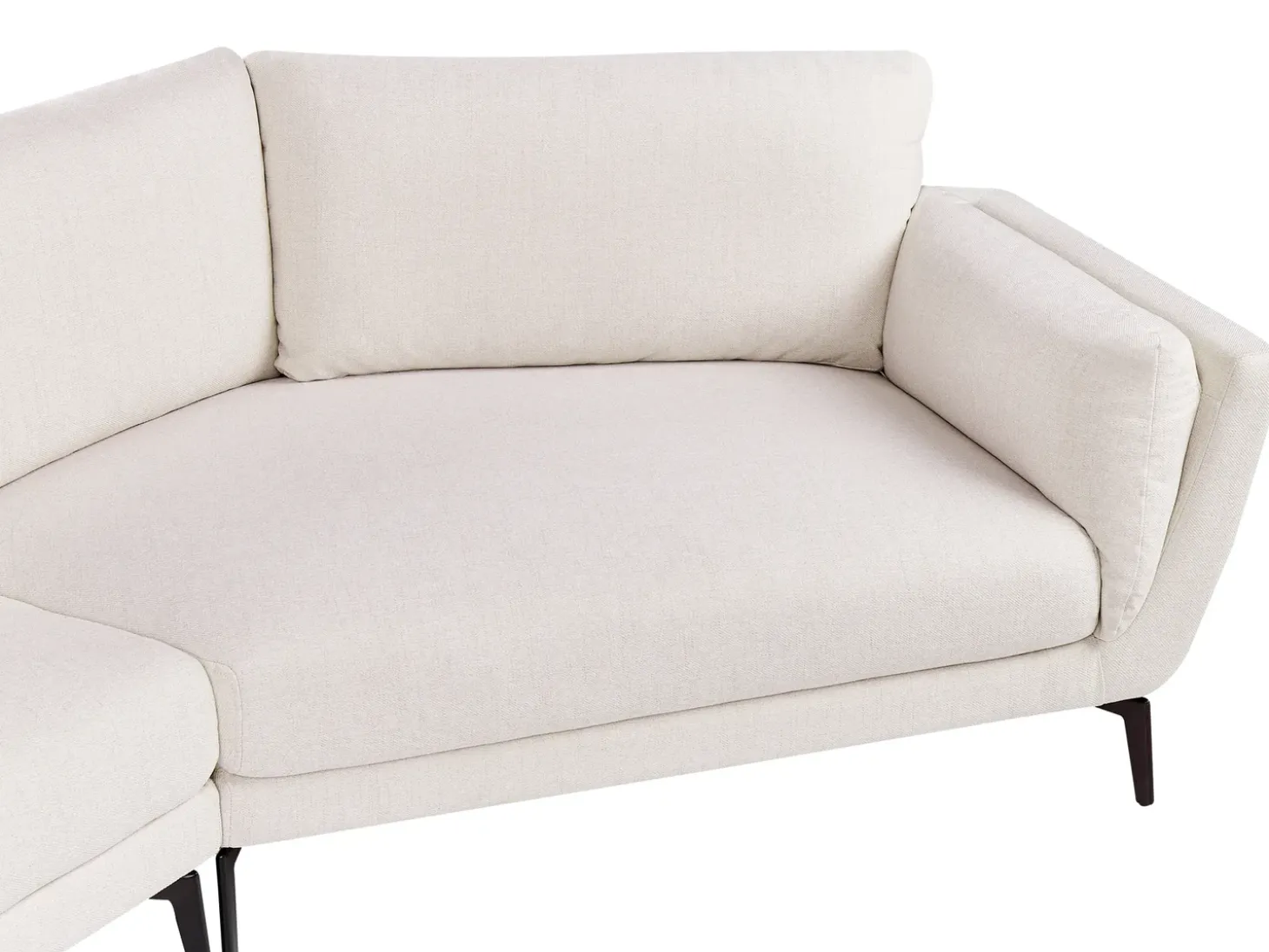 Online Sofa dla 3 osób KANSSELI Jasnobeżowy Sofy Tapicerowane|Wszystkie Sofy