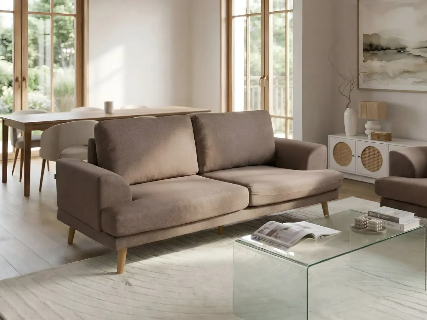 Outlet Sofa dla 3 osób KILDAL Sofy Tapicerowane|Kolekcje Sof