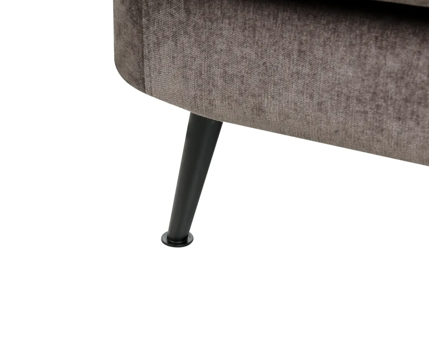 Best Sofa dla 2 osób KJAER Szenil Beżowoszary Sofy Tapicerowane|Sofy Dwuosobowe