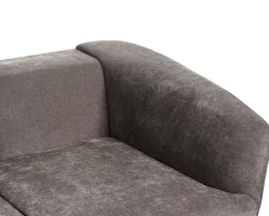 Best Sofa dla 2 osób KJAER Szenil Beżowoszary Sofy Tapicerowane|Sofy Dwuosobowe