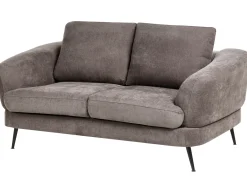 Best Sofa dla 2 osób KJAER Szenil Beżowoszary Sofy Tapicerowane|Sofy Dwuosobowe