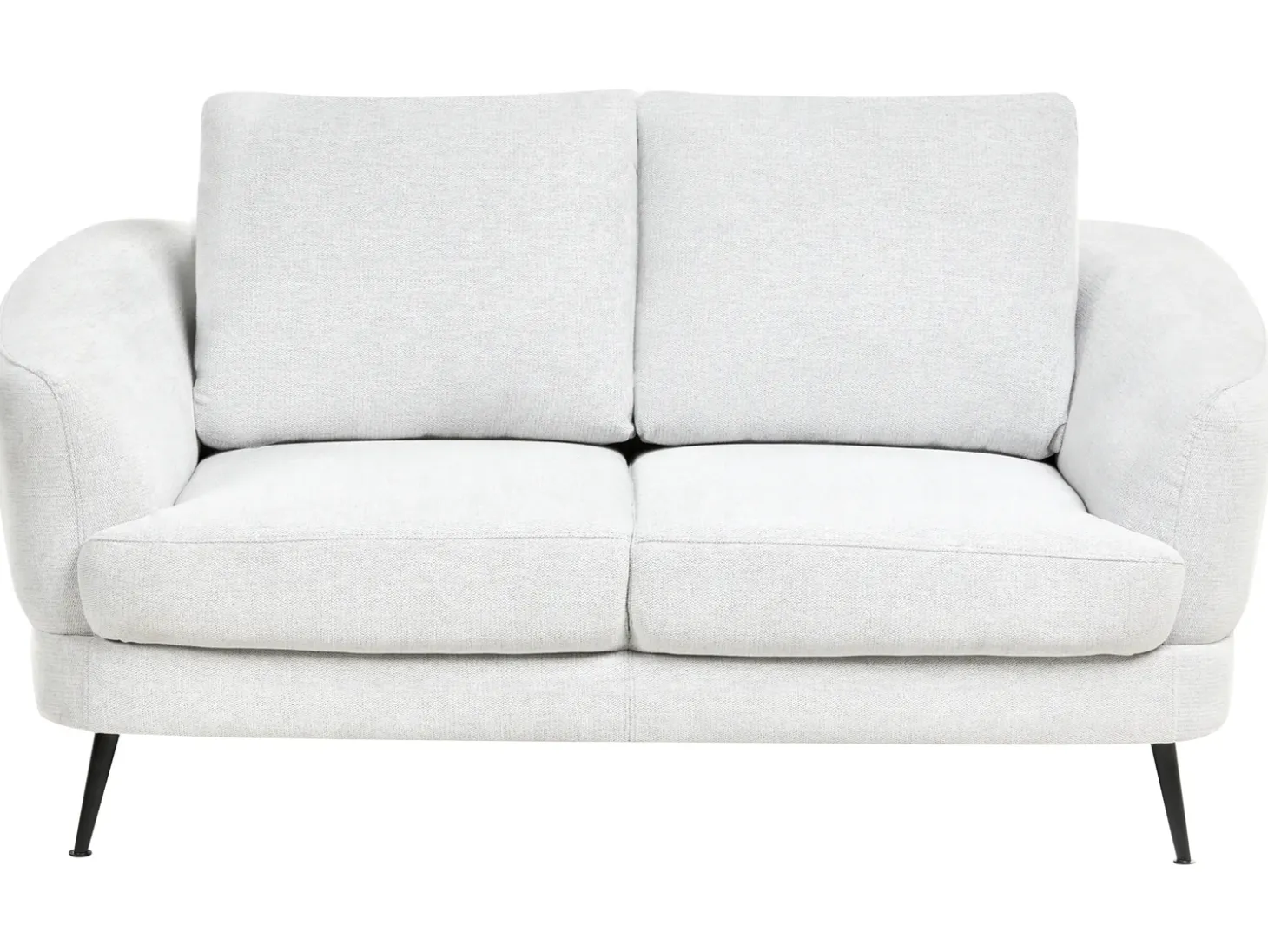 Sofa dla 2 osób KJAER Złamana biel Sofy Tapicerowane|Sofy Dwuosobowe