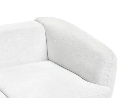 Sofa dla 2 osób KJAER Złamana biel Sofy Tapicerowane|Sofy Dwuosobowe