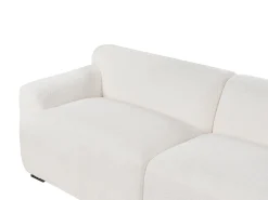 Online Sofa dla 3 osób KORIO Boucle Złamana biel Sofy Tapicerowane|Wszystkie Sofy