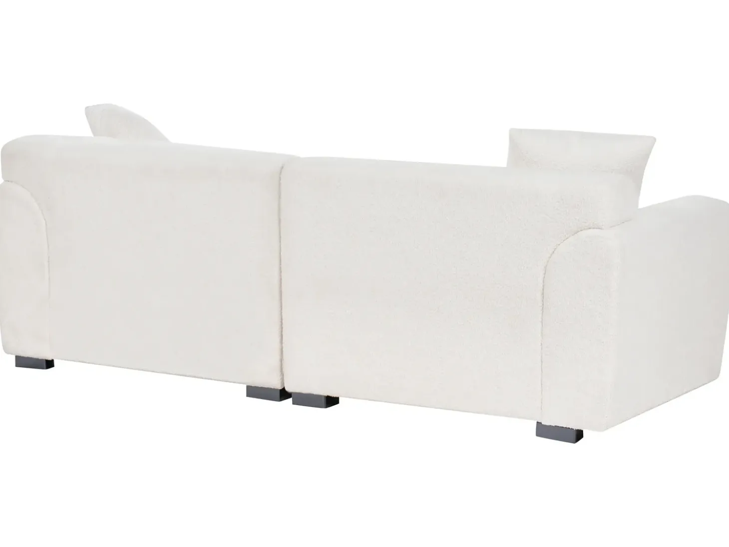 Online Sofa dla 3 osób KORIO Boucle Złamana biel Sofy Tapicerowane|Wszystkie Sofy