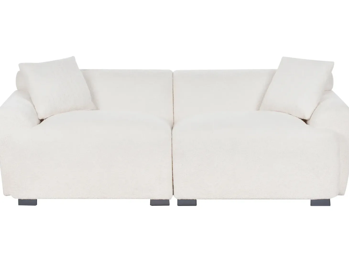 Online Sofa dla 3 osób KORIO Boucle Złamana biel Sofy Tapicerowane|Wszystkie Sofy