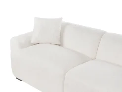 Online Sofa dla 3 osób KORIO Boucle Złamana biel Sofy Tapicerowane|Wszystkie Sofy