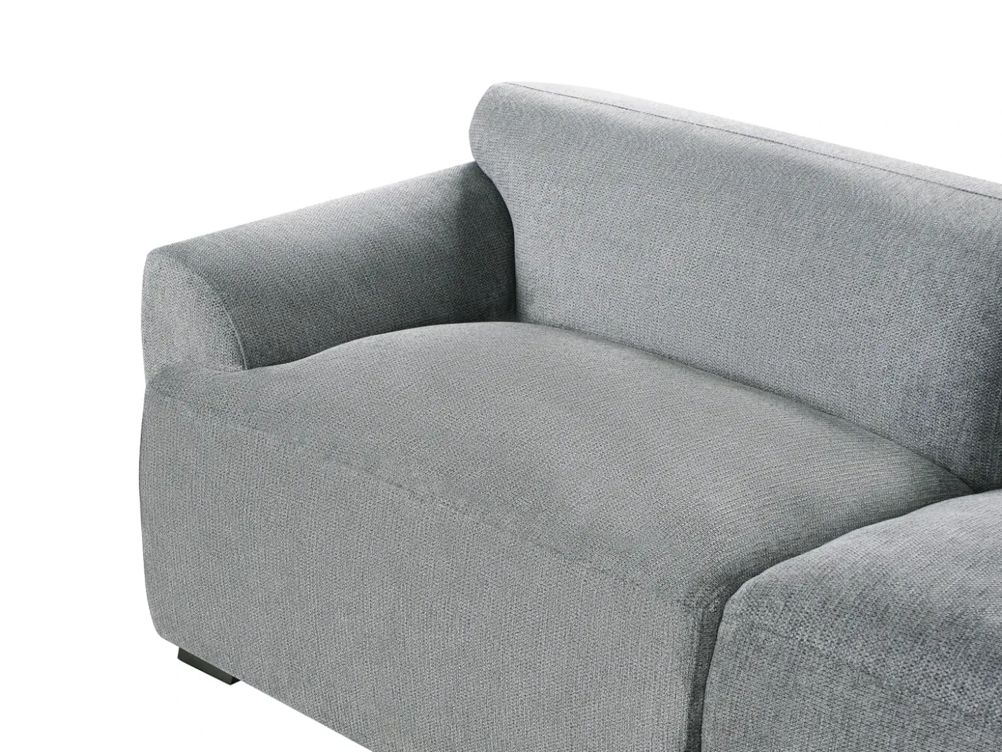 Discount Sofa dla 3 osób KORIO Szary Sofy Tapicerowane|Wszystkie Sofy