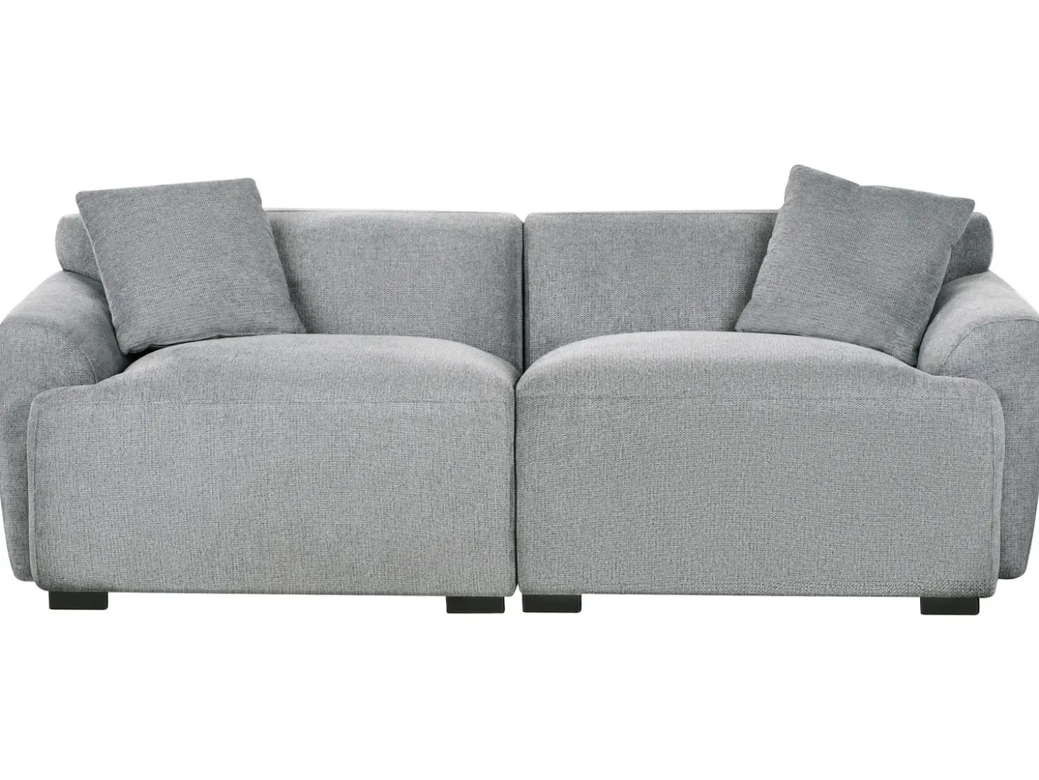 Discount Sofa dla 3 osób KORIO Szary Sofy Tapicerowane|Wszystkie Sofy