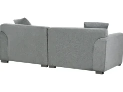 Discount Sofa dla 3 osób KORIO Szary Sofy Tapicerowane|Wszystkie Sofy