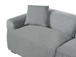 Discount Sofa dla 3 osób KORIO Szary Sofy Tapicerowane|Wszystkie Sofy