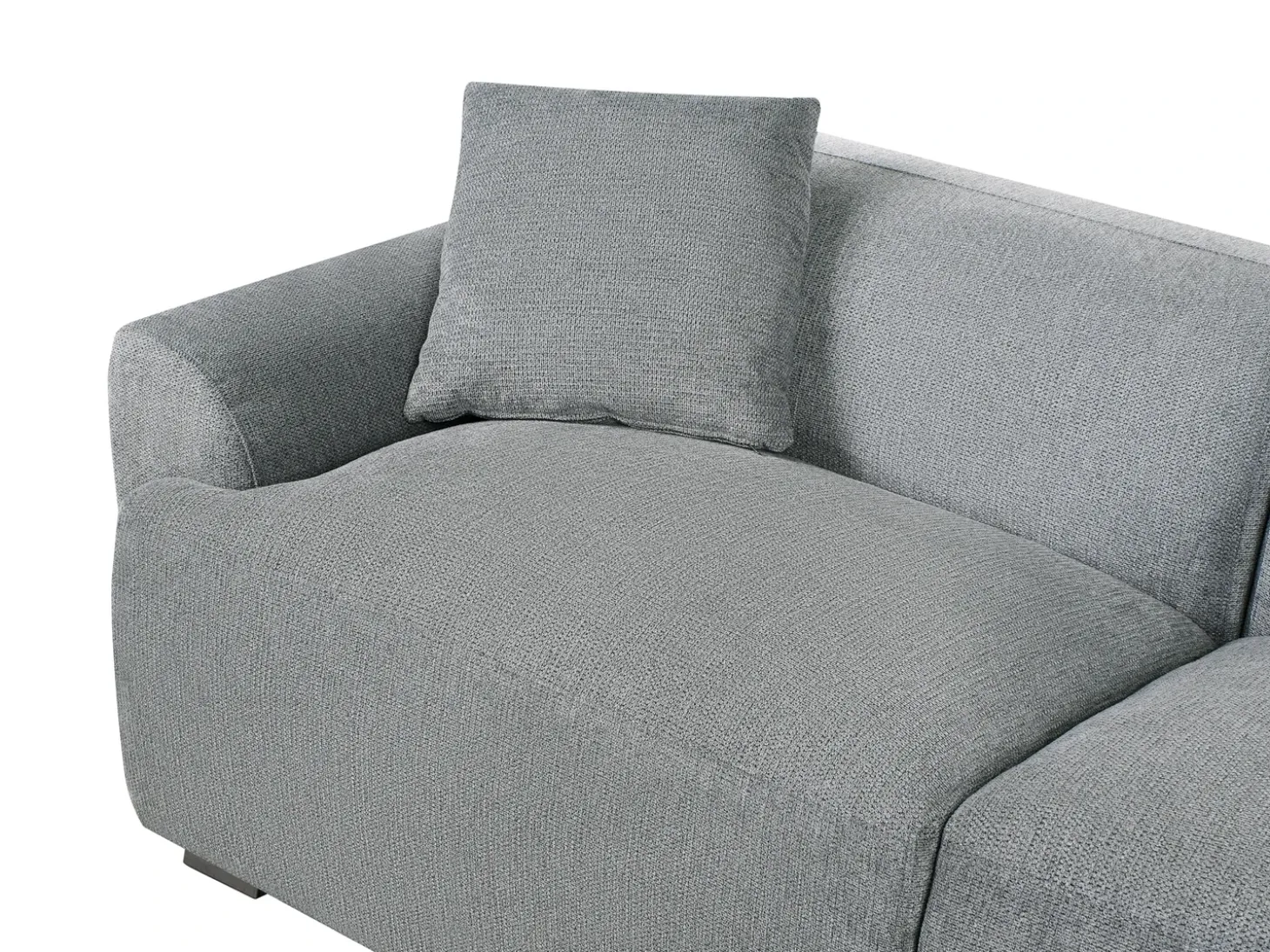 Discount Sofa dla 3 osób KORIO Szary Sofy Tapicerowane|Wszystkie Sofy