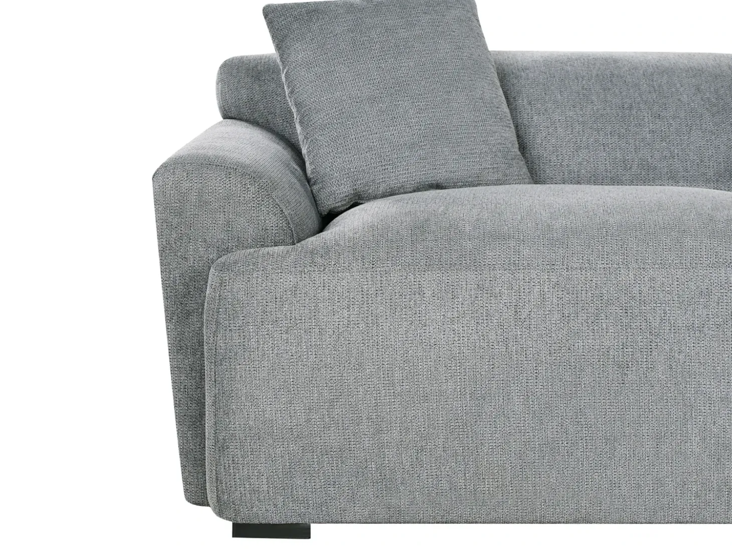 Discount Sofa dla 3 osób KORIO Szary Sofy Tapicerowane|Wszystkie Sofy