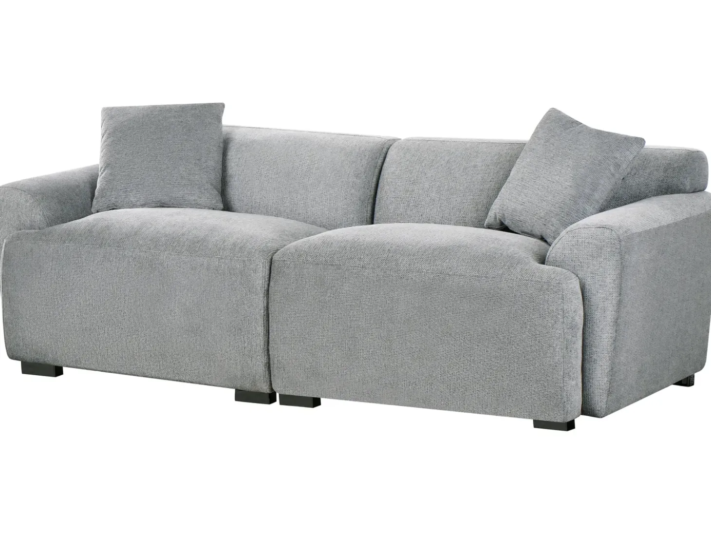 Discount Sofa dla 3 osób KORIO Szary Sofy Tapicerowane|Wszystkie Sofy