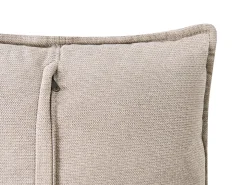 Outlet Sofa dla 3 osób KUNES Beżowoszary Sofy Tapicerowane|Kolekcje Sof