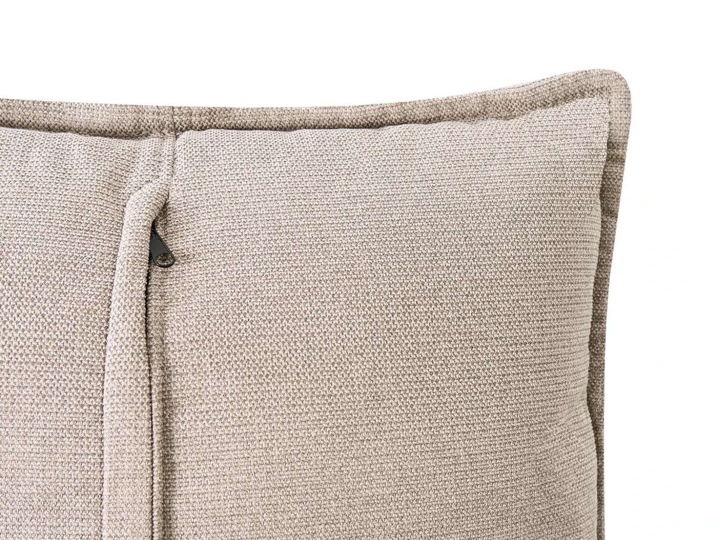 Outlet Sofa dla 3 osób KUNES Beżowoszary Sofy Tapicerowane|Kolekcje Sof