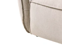 Outlet Sofa dla 3 osób KUNES Beżowoszary Sofy Tapicerowane|Kolekcje Sof