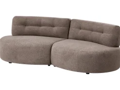Online Sofa dla 3 osób LAERDAL Boucle Beżowoszary Sofy Tapicerowane|Wszystkie Sofy