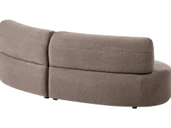Online Sofa dla 3 osób LAERDAL Boucle Beżowoszary Sofy Tapicerowane|Wszystkie Sofy
