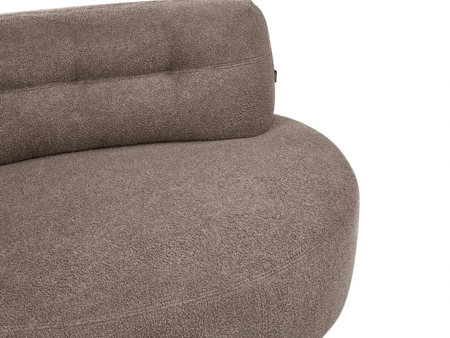 Online Sofa dla 3 osób LAERDAL Boucle Beżowoszary Sofy Tapicerowane|Wszystkie Sofy