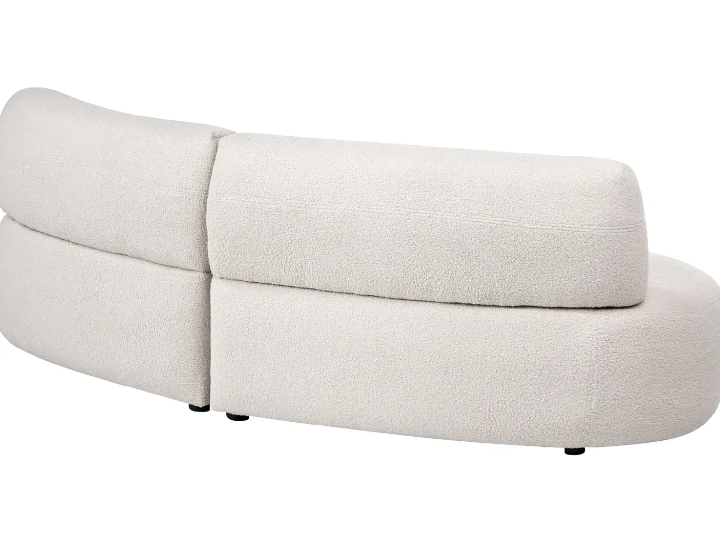 Discount Sofa dla 3 osób LAERDAL Boucle Złamana biel Sofy Tapicerowane|Wszystkie Sofy