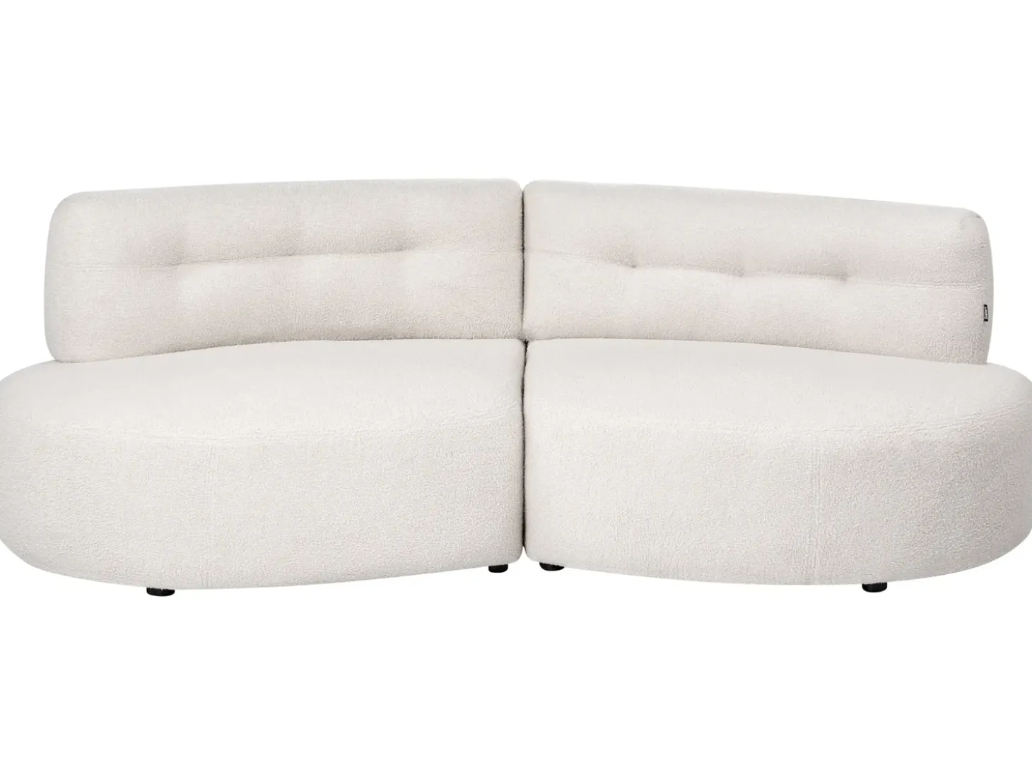 Discount Sofa dla 3 osób LAERDAL Boucle Złamana biel Sofy Tapicerowane|Wszystkie Sofy