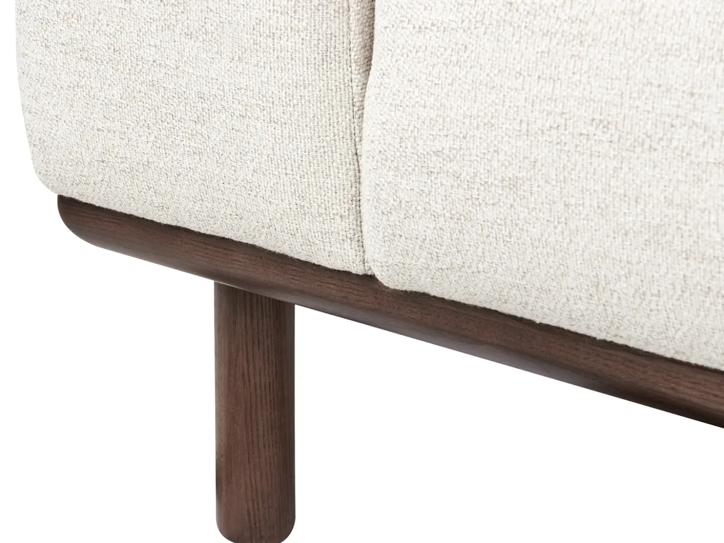 New Sofa dla 2 osób LAURILA Jasnobeżowy Sofy Tapicerowane|Sofy Dwuosobowe