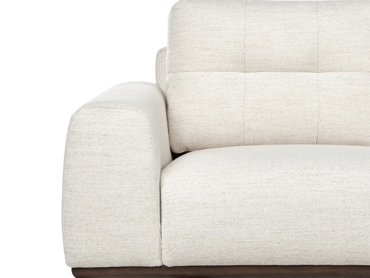 New Sofa dla 2 osób LAURILA Jasnobeżowy Sofy Tapicerowane|Sofy Dwuosobowe