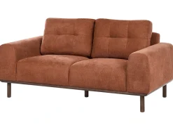 Online Sofa dla 2 osób LAURILA Złoty brąz Sofy Tapicerowane|Sofy Dwuosobowe