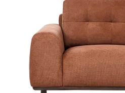 Online Sofa dla 2 osób LAURILA Złoty brąz Sofy Tapicerowane|Sofy Dwuosobowe