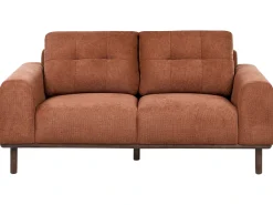 Online Sofa dla 2 osób LAURILA Złoty brąz Sofy Tapicerowane|Sofy Dwuosobowe