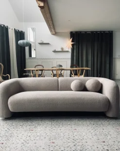 Sofa dla 3 osób LEIREN Boucle Sofy Tapicerowane|Kolekcje Sof