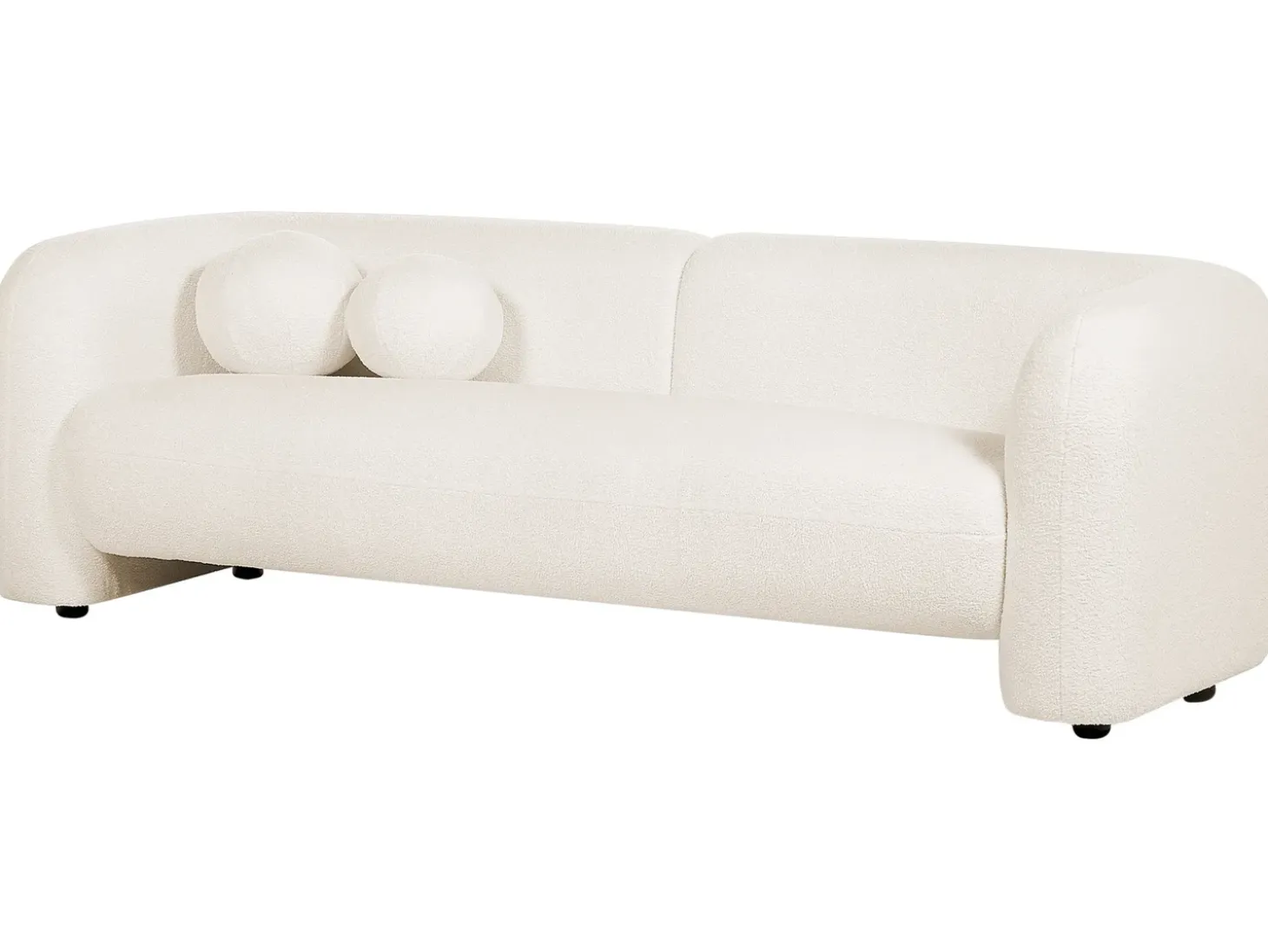 Clearance Sofa dla 3 osób LEIREN Boucle Sofy Tapicerowane|Kolekcje Sof