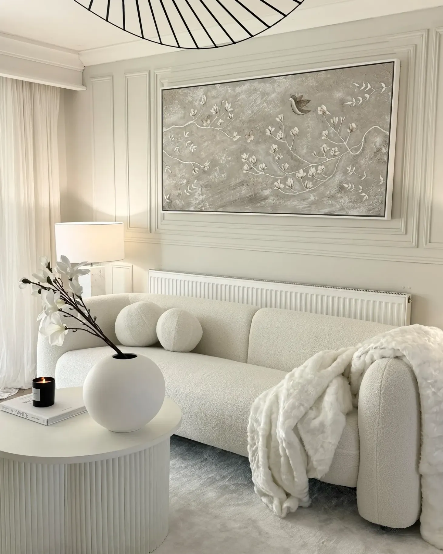 Clearance Sofa dla 3 osób LEIREN Boucle Sofy Tapicerowane|Kolekcje Sof