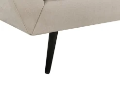 New Sofa dla 3 osób LENVIK Welur Beżowy Sofy Tapicerowane|Wszystkie Sofy